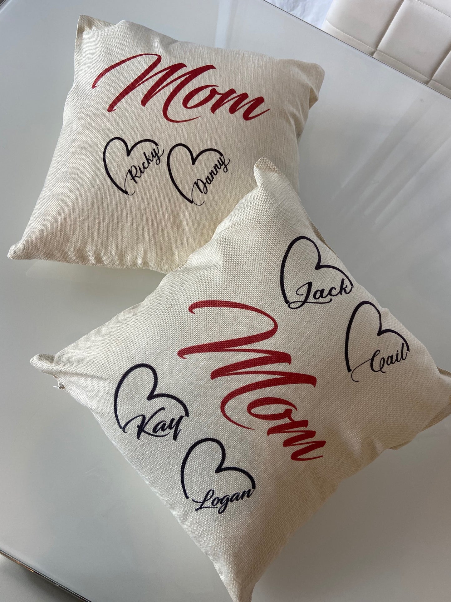 Pillows Personalized Custom Gift Mom 16x16 Design Pillow