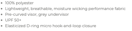 Performance Visor Shot Girls Lucky Charms