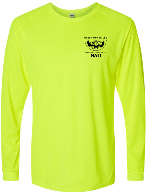 Long Sleeve Shirts Dri fit with SPF Personalized and Sublimated