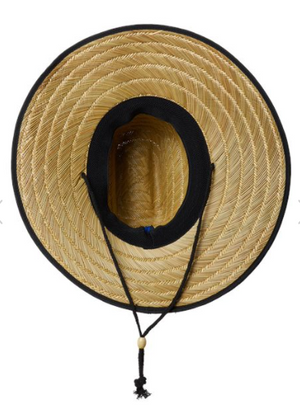 Custom Straw Hat with Patch