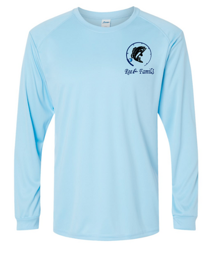 CUSTOM  Fishing Long Sleeve Tee Shirts Dri fit with SPF Personalized