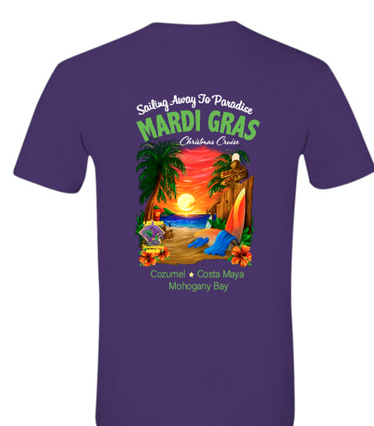 MARDI GRAS CRUISE SHIRTS