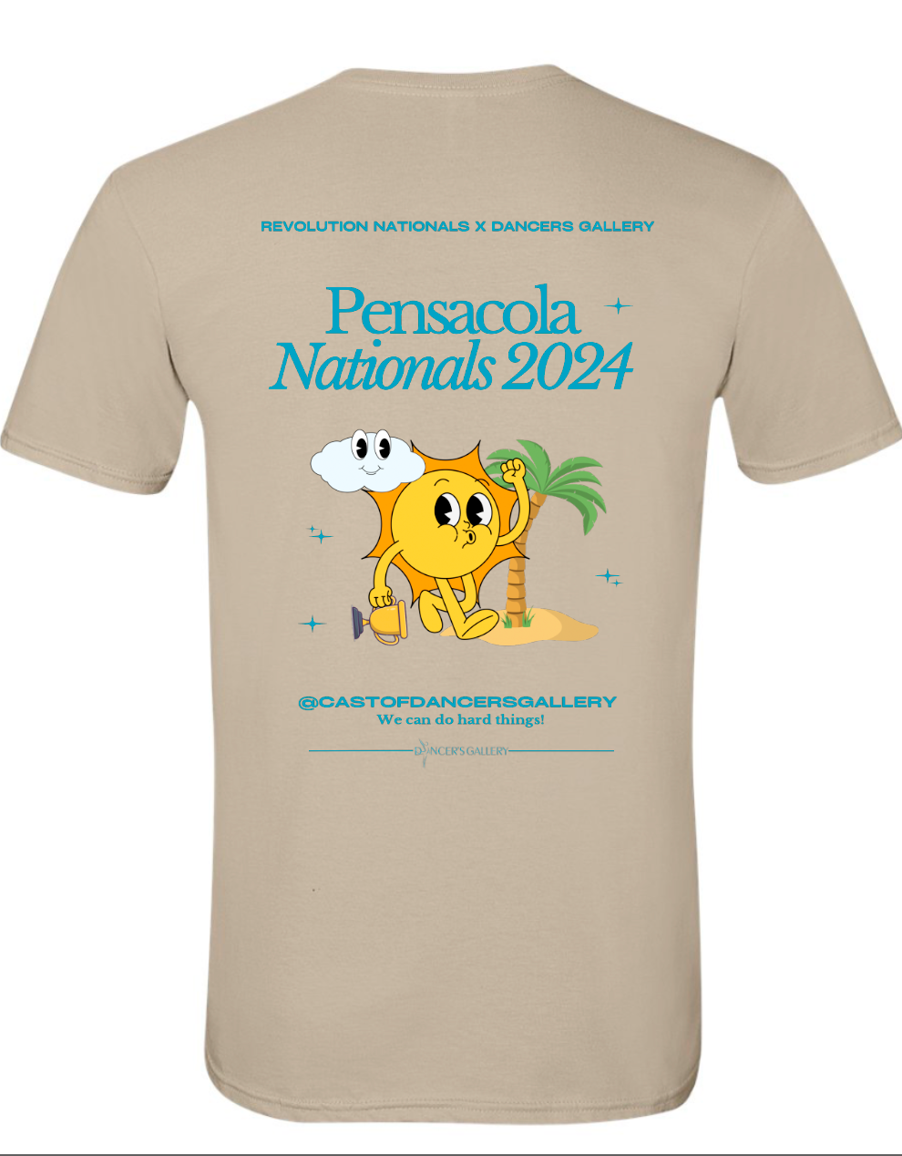 DANCERS GALLERY PENSACOLA NATIONALS 2024 TEE