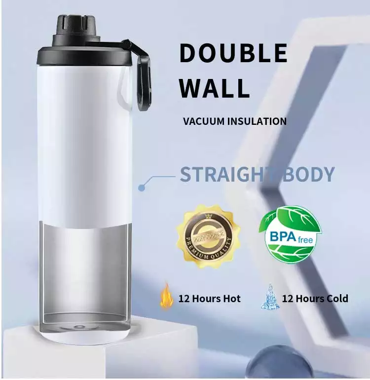 CRUISE Tumbler three lids and straw Custom 22 OZ Stainless Steel Hot/Cold Personalized