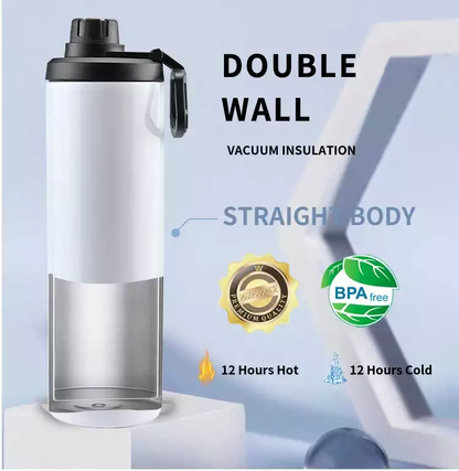 CRUISE Tumbler three lids and straw Custom 22 OZ Stainless Steel Hot/Cold Personalized