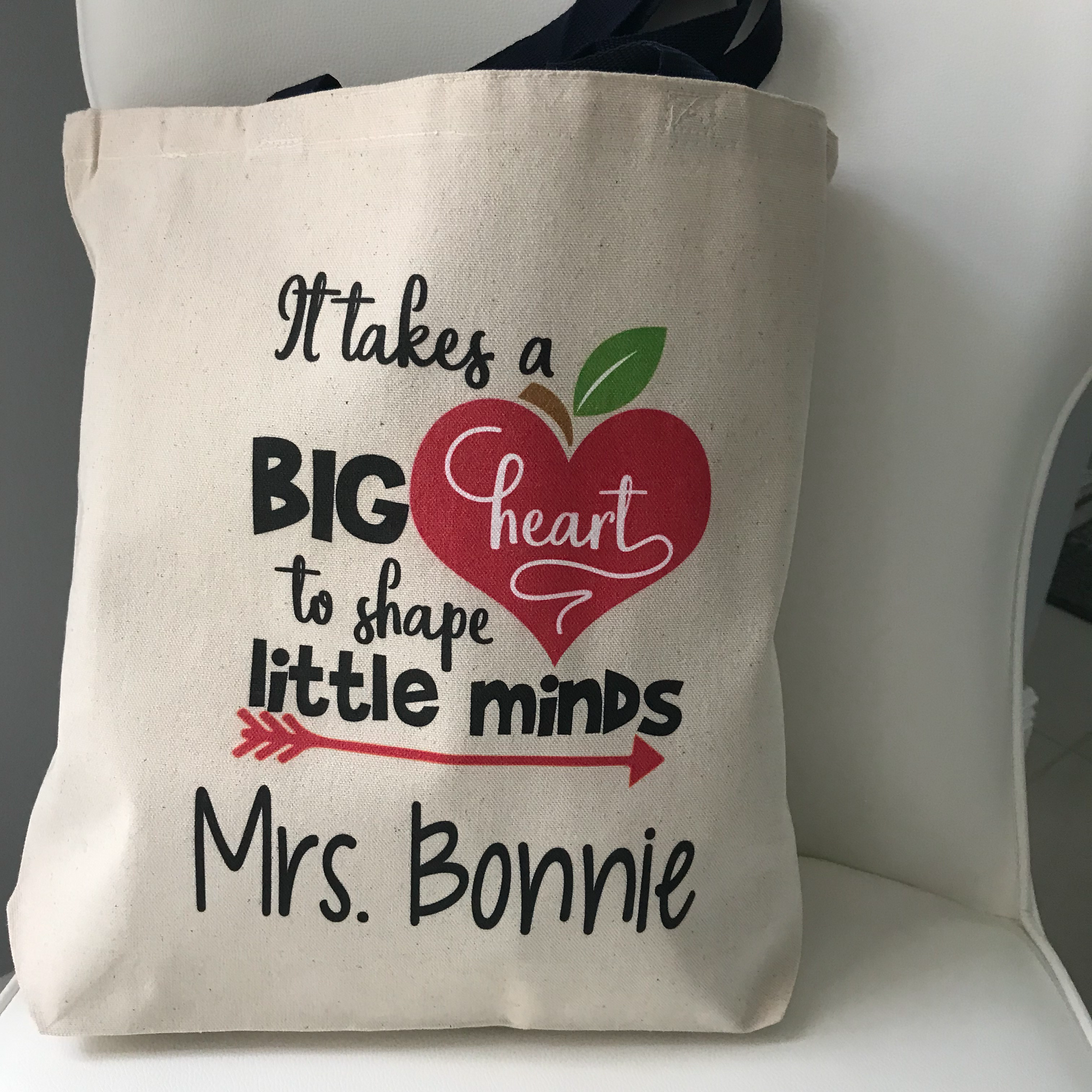 Personalized Canvas Tote Bag For Teacher - Does This Bag Makes My Paper  Look Graded Tote Bag