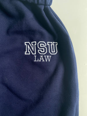 NSU LAW embroidered sweatpants