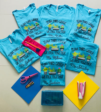 Teacher T-shirts Team Teacher Shirts