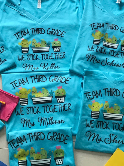 Teacher T-shirts Team Teacher Shirts