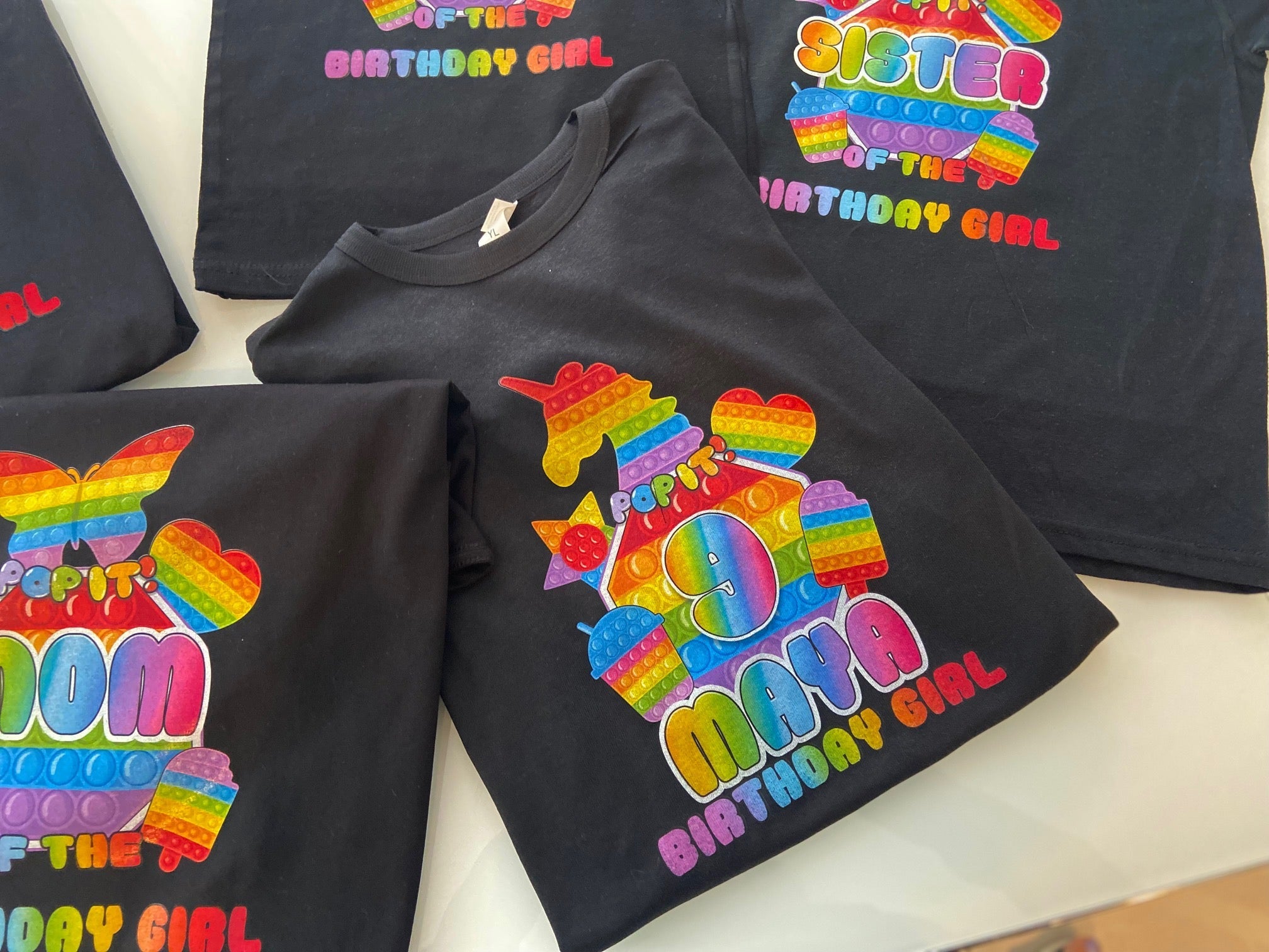 Pop it Birthday Family Shirts Buy one or for everyone
