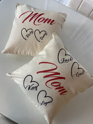 Pillows Personalized Custom Gift Mom 16x16 Design Pillow