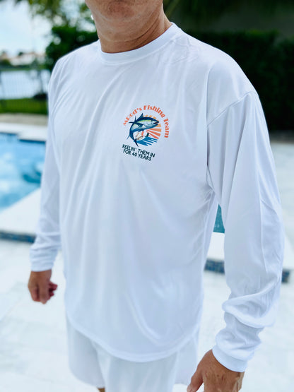 Fishing Long Sleeve Tee Shirts Dri fit with SPF Personalized