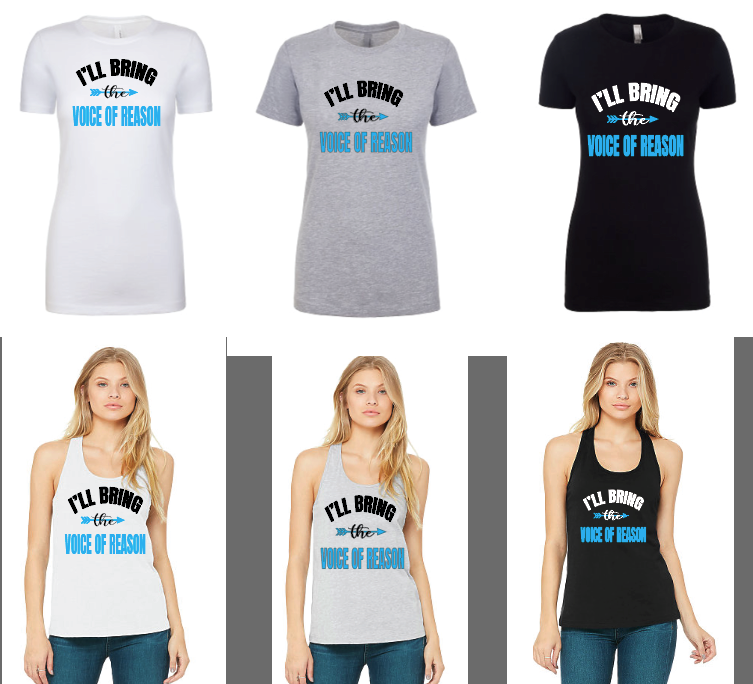 T-shirt I'll Bring the-"   Tanks or Tees Party Shirts Create your own or choose from over 80 options