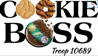 T-shirt Girl Scout Cookie Boss Cookie Mom Shirts Personalized Troop Name