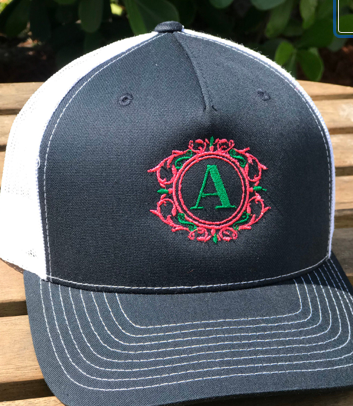 Hat Monogrammed