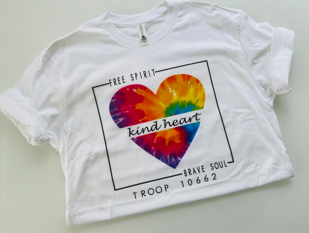 T-shirt Free Spirit Kind Heart Brave Soul Troop #