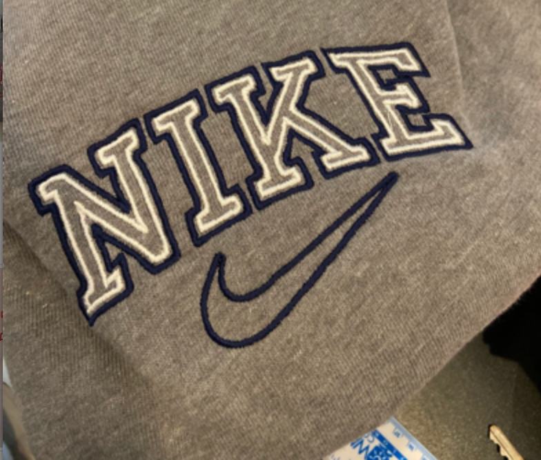 Vintage Crewneck or Hoodie embroidered