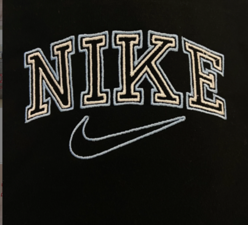 Vintage Crewneck or Hoodie embroidered