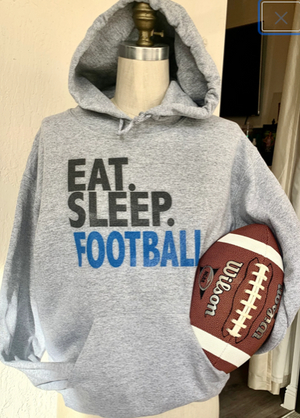 Hoodie Eat.Sleep.Football