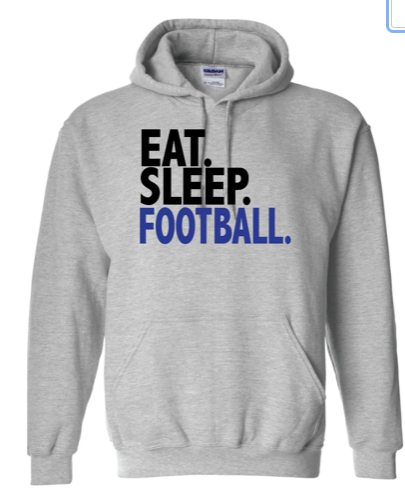 Hoodie Eat.Sleep.Football