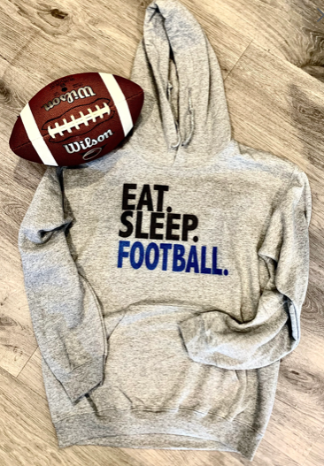 Hoodie Eat.Sleep.Football