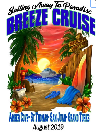 Cruise Carnival Breeze Custom T-shirt or Tank