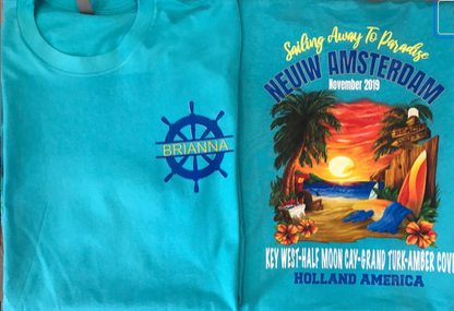 Cruise Carnival Breeze Custom T-shirt or Tank