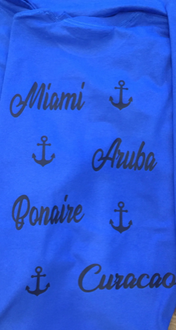 Family Vacation Group Shirts Customized