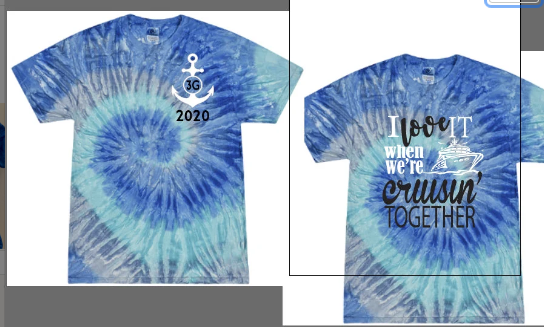 Cruise Tie Dye Shirts Custom