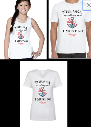 Cruise The Sea Is Calling And I Must Go Cruise Shirt