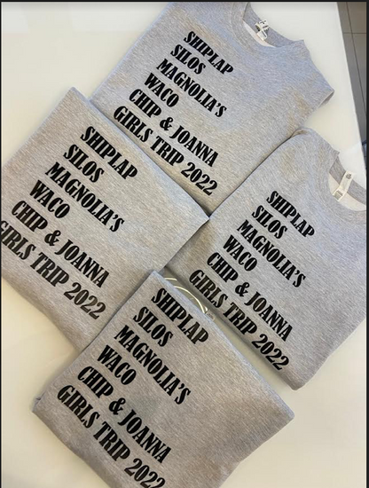 Sweatshirt Crewneck Group Trip Custom/Personalized