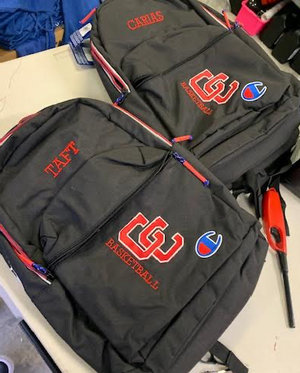 Backpack Embroidered Custom Team/Sports Personalized