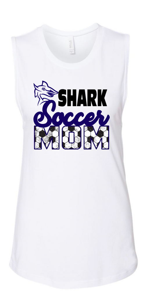 Shark Mom Muscle Tank