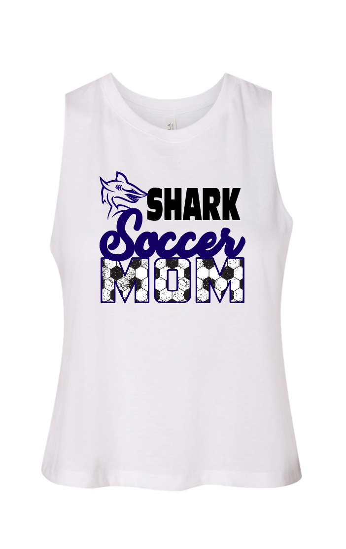Shark Mom Crop Tank