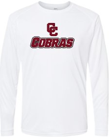 Cobras UNISEX - Mens Long Sleeve Dry Fit UPF50