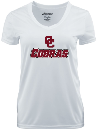 Cobras Women's Short Sleeve Dry Fit SPF50