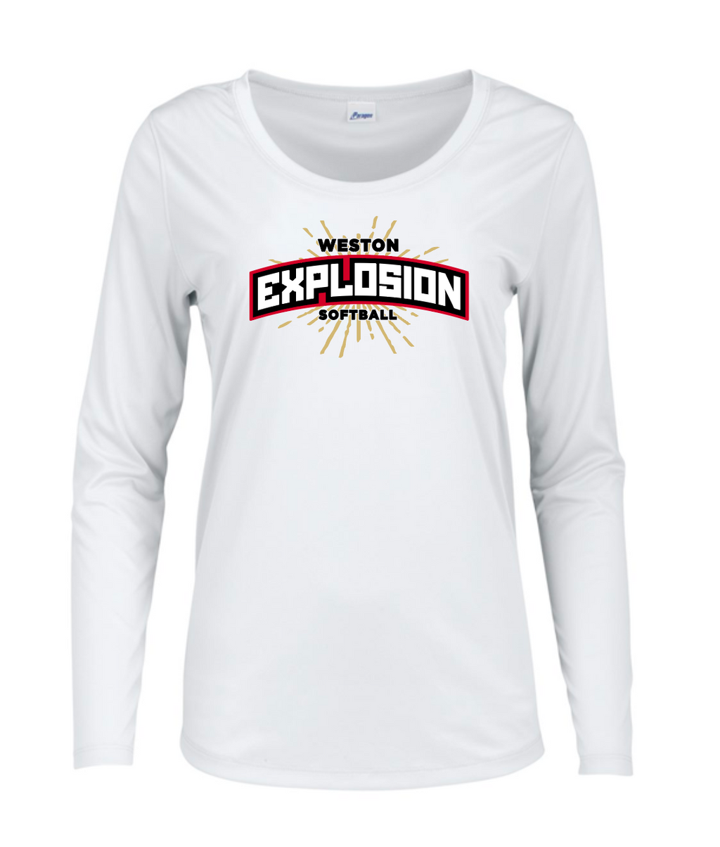 Explosion Women's Long Sleeve Dry Fit UPF50