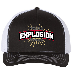 Weston Explosion Embroidered Trucker Hat