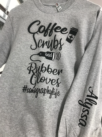 Name added to Long Sleeve Tee