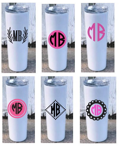 Tumbler Drink Your Effin Water 20 OZ Hot/Cold Metal Straw Lid