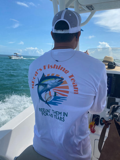 Fishing Long Sleeve Tee Shirts Dri fit with SPF Personalized