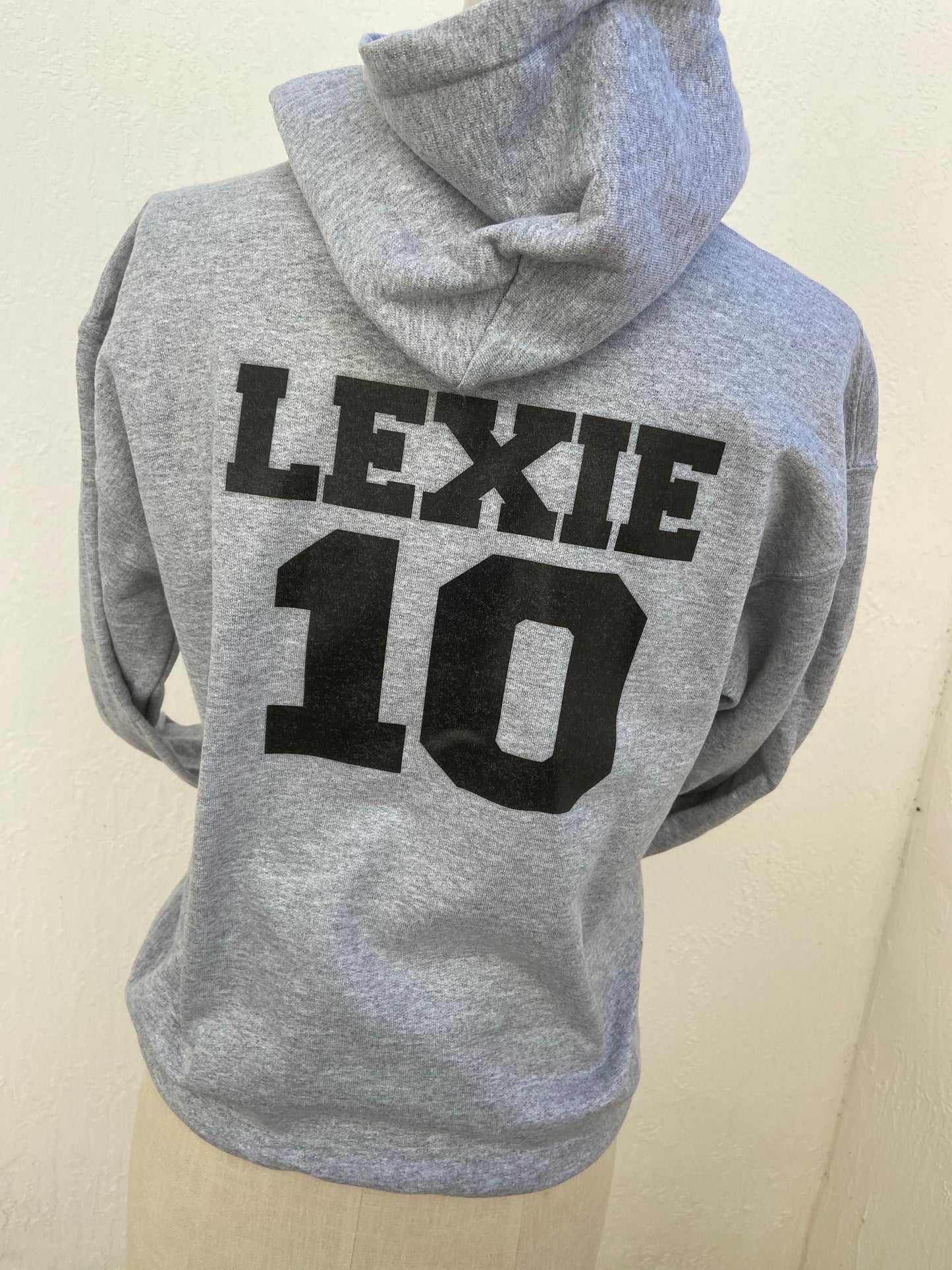 Hoodie Softball Heart Glove Fast pitch design Personalized