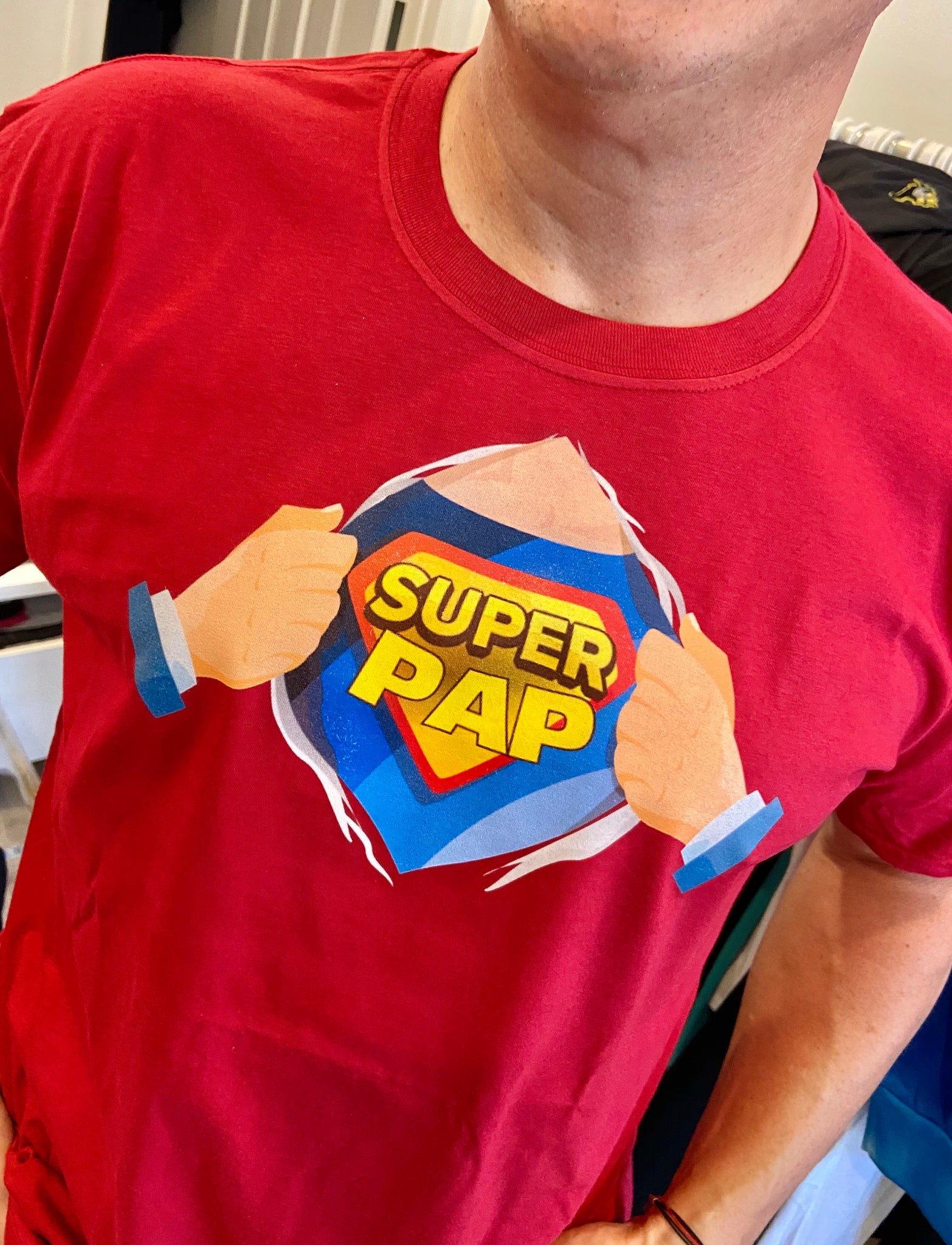 Dad Fathers Day Undercover Super Tee