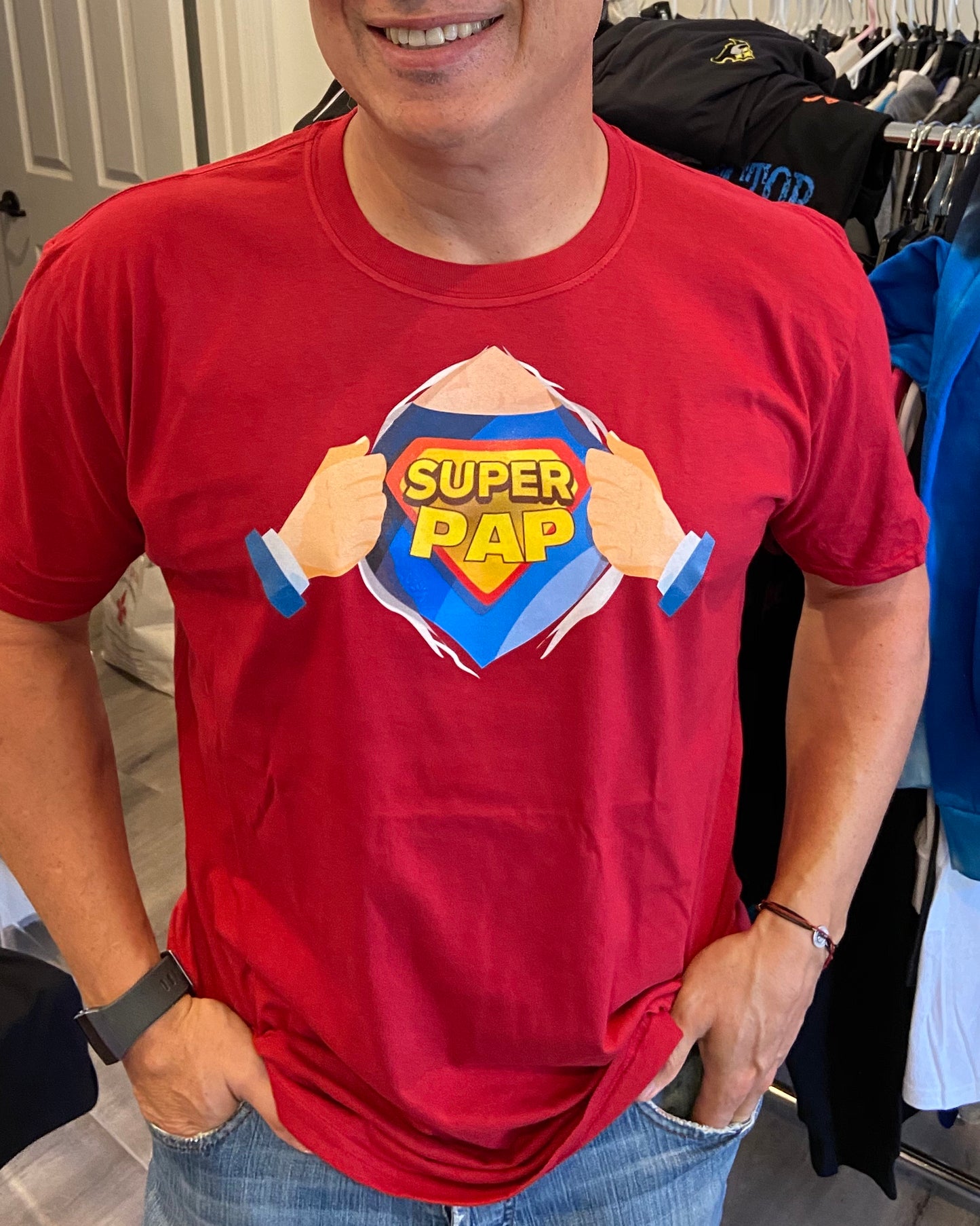 Dad Fathers Day Undercover Super Tee